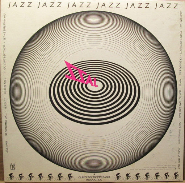 Queen - Jazz (Vinyl, LP, Album, Promo) Very Good (VG) / Very Good (VG)