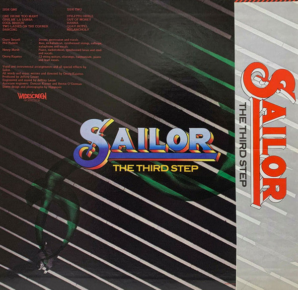 Sailor - The Third Step (Vinyl, LP, Album) Very Good Plus (VG+) / Very Good (VG)