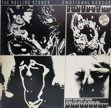 The Rolling Stones - Emotional Rescue = エモーショナル・レスキュー (Vinyl, LP, Sampler) Very Good (VG) / Very Good (VG)