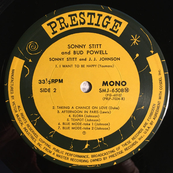 Sonny Stitt - Sonny Stitt / Bud Powell / J.J. Johnson (Vinyl, LP, A...