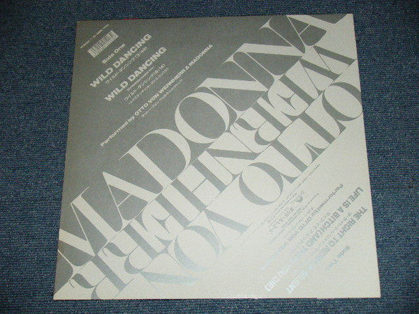 Madonna - Wild Dancing (Vinyl, 12", 45 RPM)