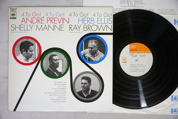 André Previn - 4 To Go! (Vinyl, LP, Album, Reissue, Stereo)