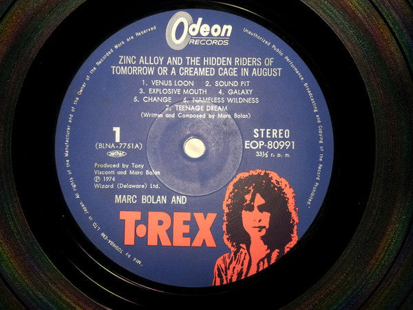 Marc Bolan - Zinc Alloy And The Hidden Riders Of Tomorrow (Vinyl, L...