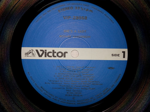 Richard Sanderson - She's A Lady (Vinyl, LP, Compilation) Very Good Plus (VG+) / Very Good Plus (VG+)
