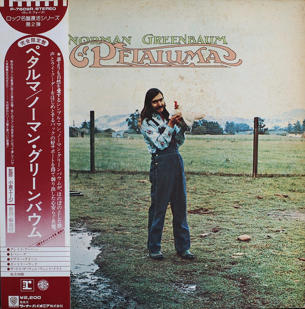 Norman Greenbaum - Petaluma (Vinyl, LP, Album) Very Good Plus (VG+) / Very Good (VG)