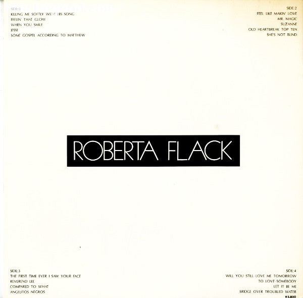 Roberta Flack - Roberta Flack (2xVinyl, LP, Compilation) Very Good (VG) / Very Good (VG)