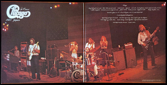 Chicago (2) - Chicago Live In Japan (2xVinyl, LP, Album, Reissue) Near Mint (NM or M-) / Very Good Plus (VG+)