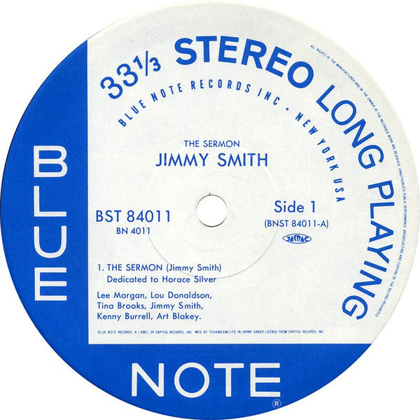 Jimmy Smith - The Sermon! (Vinyl, LP, Album, Stereo, Reissue, Limit...