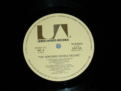 The Ventures - Double Deluxe (2xVinyl, LP, Compilation) Very Good (VG) / Very Good (VG)