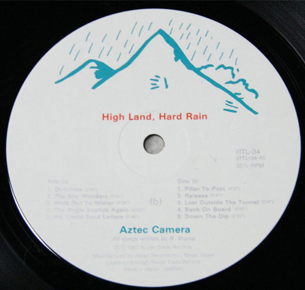 Aztec Camera - High Land, Hard Rain (Vinyl, LP, Album) Very Good Plus (VG+) / Very Good (VG)