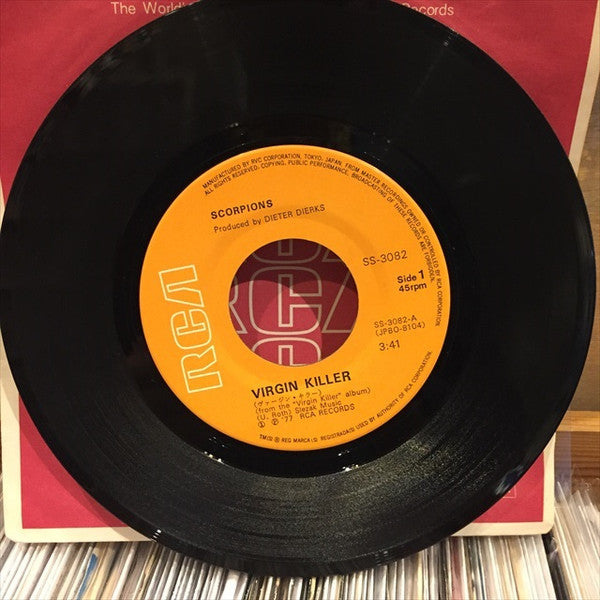 Scorpions - Virgin Killer (Vinyl, 7", 45 RPM, Single) Very Good (VG) / Very Good (VG)