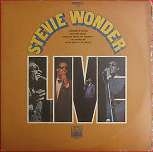 Stevie Wonder - Stevie Wonder Live (Vinyl, LP, Album, Stereo) Very Good (VG) / Very Good (VG)