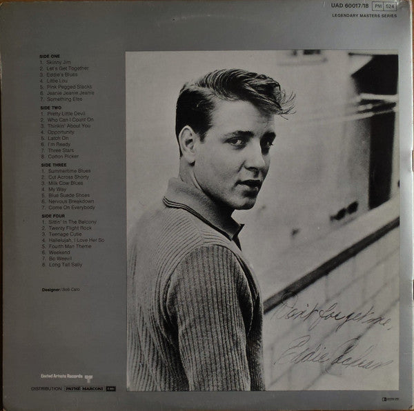 Eddie Cochran - Legendary Masters Series (2xVinyl, LP, Compilation, Mono) Good Plus (G+) / Very Good (VG)
