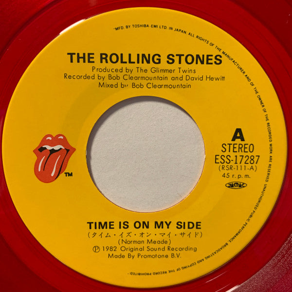 The Rolling Stones - Time Is On My Side / Twenty Flight Rock (Vinyl, 7", 45 RPM) Very Good Plus (VG+) / Very Good Plus (VG+)