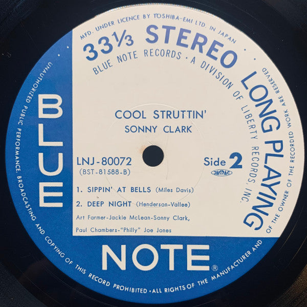 Sonny Clark - Cool Struttin' = クール・ストラッティン (Vinyl, LP, Album, Stere...
