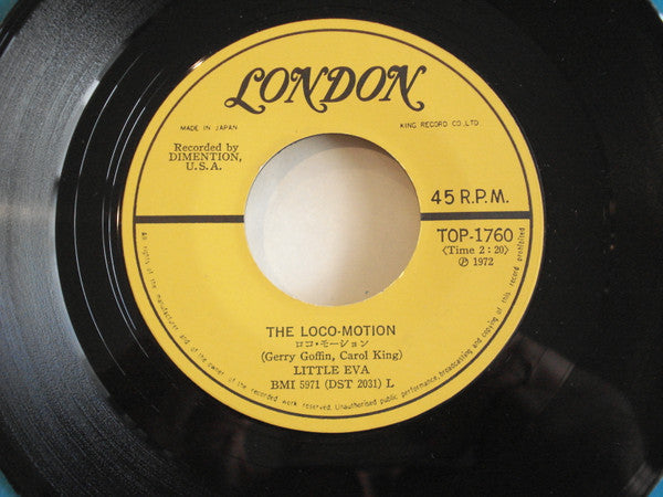 Little Eva - The Loco-Motion (Vinyl, 7", 45 RPM, Single) Very Good Plus (VG+) / Very Good (VG)