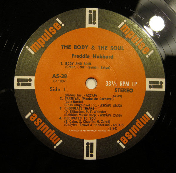 Freddie Hubbard - The Body & The Soul (Vinyl, LP, Album, Reissue) Near Mint (NM or M-) / Near Mint (NM or M-)