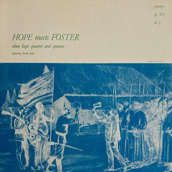 Elmo Hope Quartet - Hope Meets Foster (Vinyl, LP, Album, Mono, Reissue) Near Mint (NM or M-) / Very Good (VG)