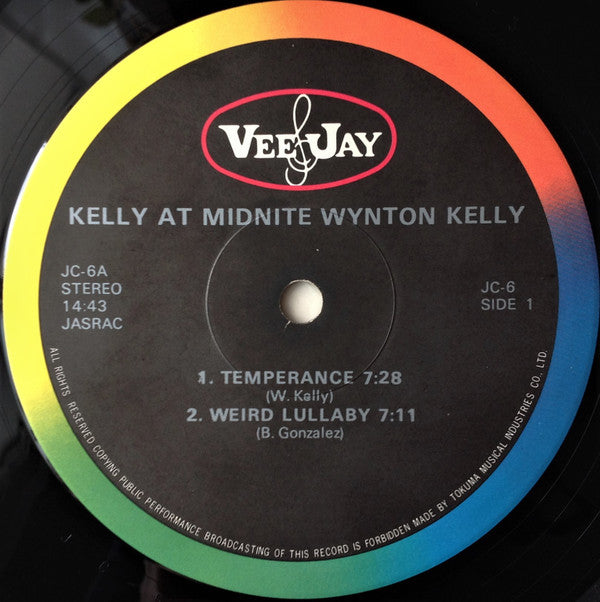 Wynton Kelly - Kelly At Midnite = ケリー・アット・ミドナイト (Vinyl, LP, Album, ...