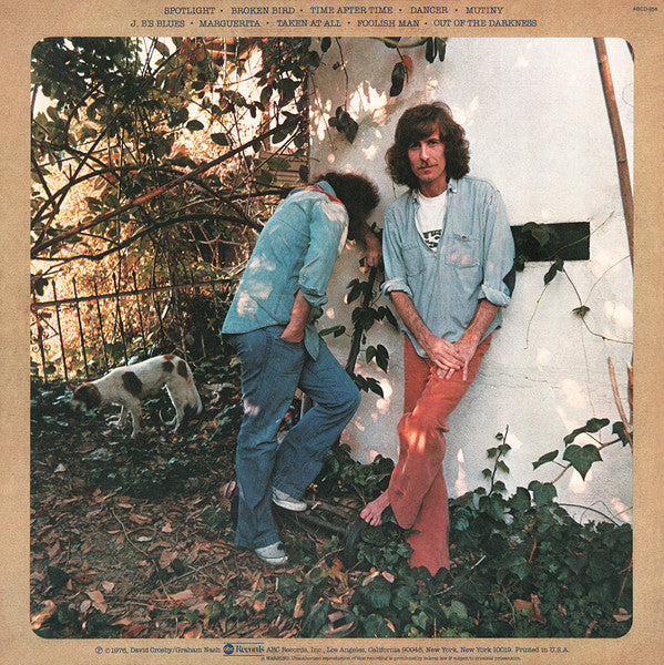 Crosby & Nash - Whistling Down The Wire (Vinyl, LP, Album, Stereo) Very Good Plus (VG+) / Very Good (VG)
