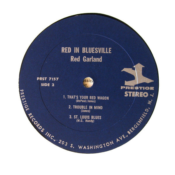 Red Garland - Red In Bluesville (Vinyl, LP, Album, Repress, Stereo) Very Good (VG) / Very Good (VG)