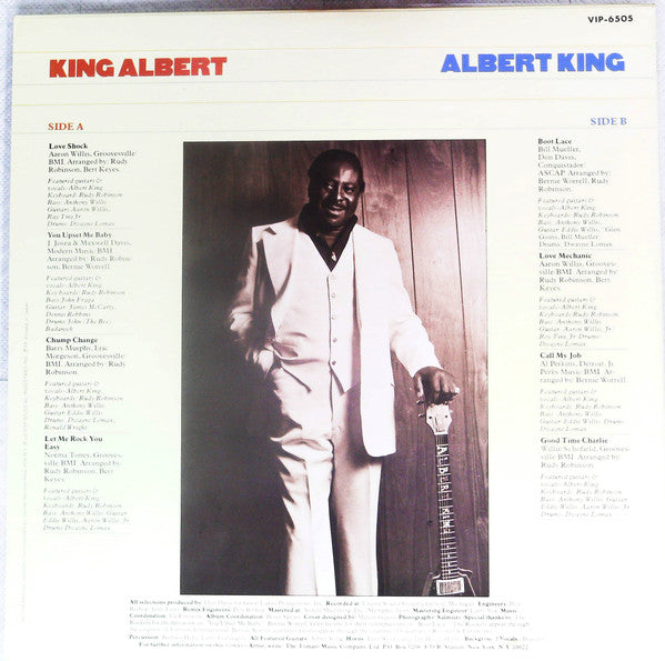 Albert King - King Albert (Vinyl, LP, Album) Very Good Plus (VG+) / Very Good Plus (VG+)