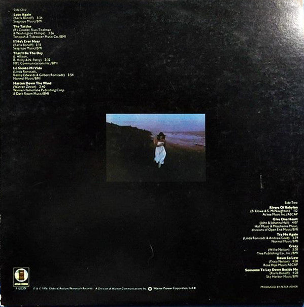 Linda Ronstadt - Hasten Down The Wind = 風にさらわれた恋 (Vinyl, LP, Album,...