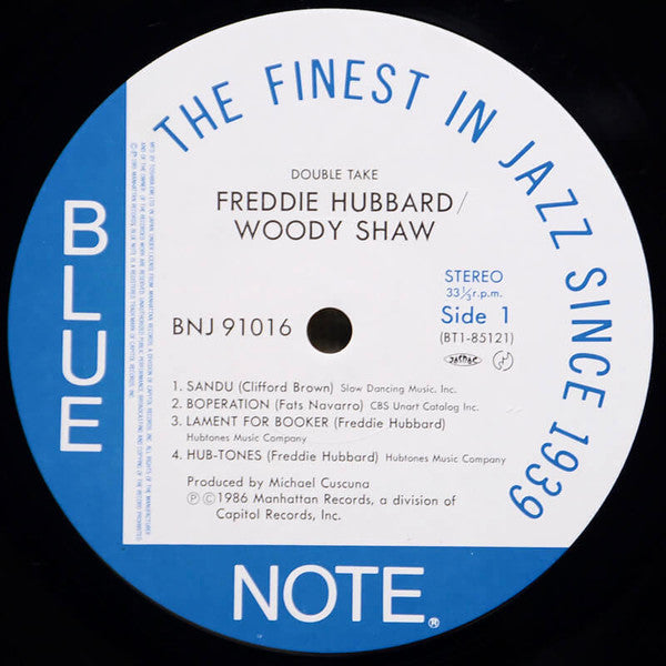 Freddie Hubbard - Double Take (Vinyl, LP, Album) Very Good Plus (VG+) / Very Good Plus (VG+)