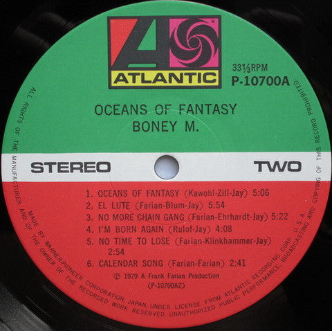 Boney M. - Oceans Of Fantasy (Vinyl, LP, Album)