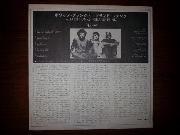 Grand Funk Railroad - What's Funk ? (Vinyl, LP, Album) Near Mint (NM or M-) / Very Good (VG)