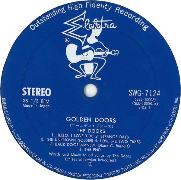The Doors - Golden Doors (Vinyl, LP, Compilation, Album, Stereo)