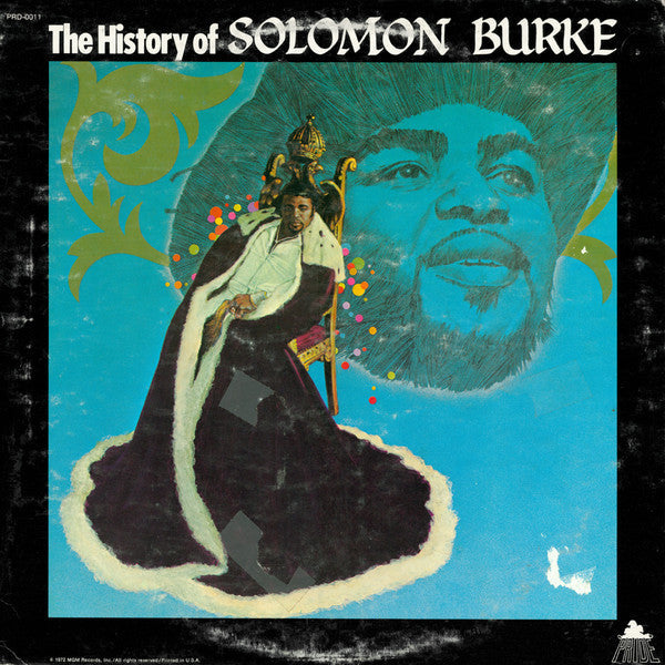Solomon Burke - The History Of Solomon Burke (Vinyl, LP, Compilation, Promo) Very Good (VG) / Very Good (VG)