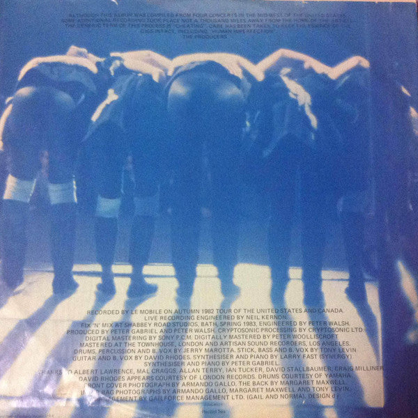 Peter Gabriel - Plays Live (Vinyl, LP, Album)