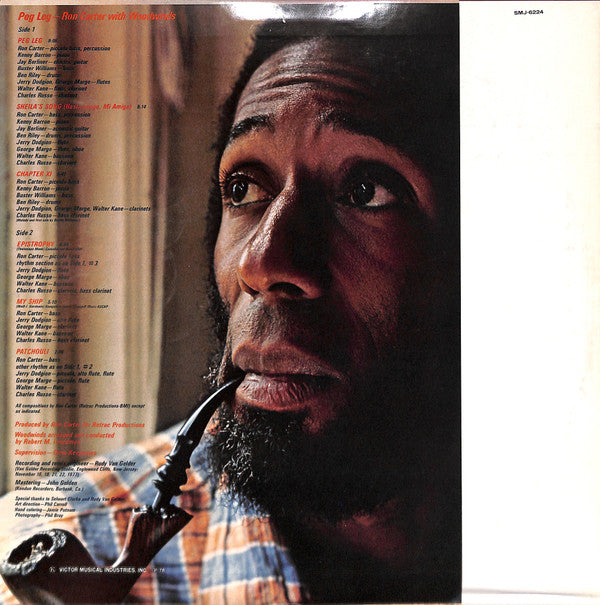 Ron Carter - Peg Leg (Vinyl, LP, Album) Very Good (VG) / Very Good Plus (VG+)