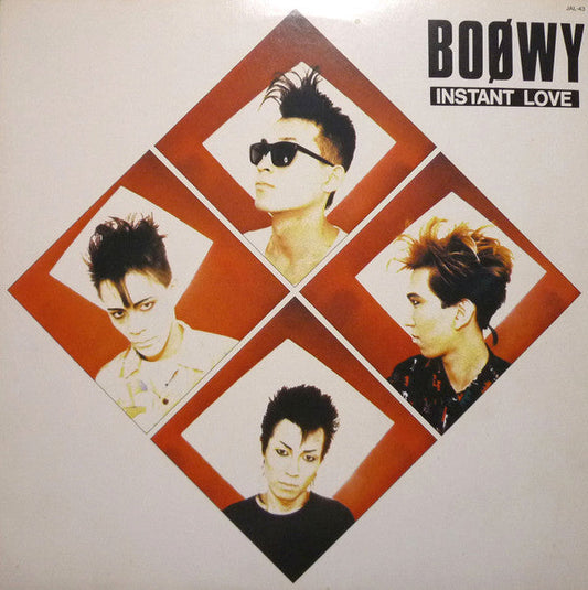 Boøwy - Instant Love = インスタント・ラブ (Vinyl, LP, Album, Stereo) Very Good Plus (VG+) / Very Good (VG)