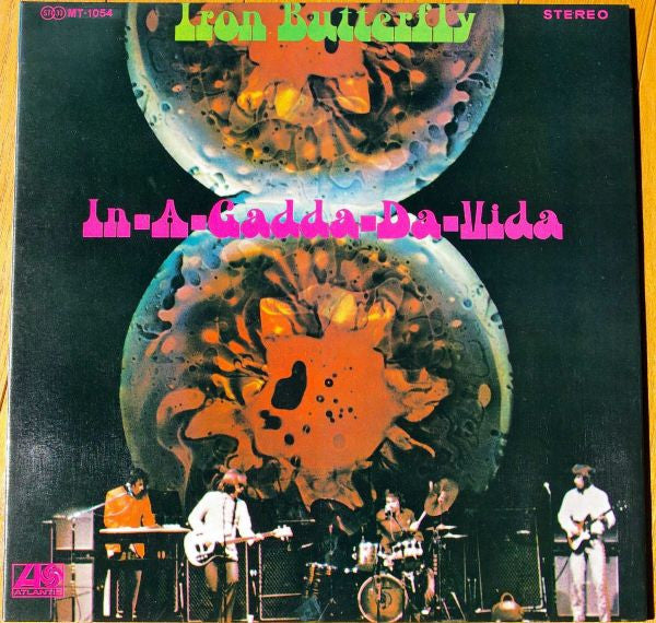 Iron Butterfly - In-A-Gadda-Da-Vida (Vinyl, LP, Album, Repress, Stereo) Very Good Plus (VG+) / Very Good Plus (VG+)