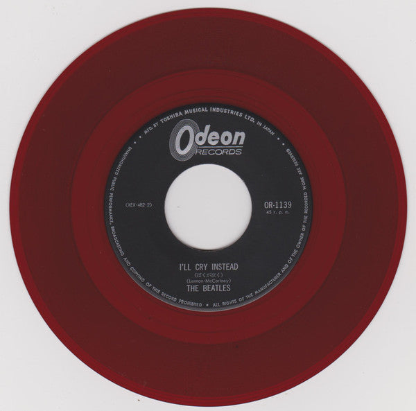 The Beatles - 恋する二人 = I Should Have Known Better / ぼくが泣く = I'll Cry...