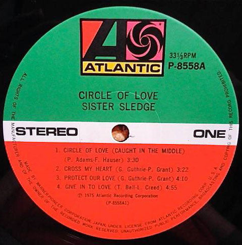 Sister Sledge - Circle Of Love (Vinyl, LP, Album, Stereo)