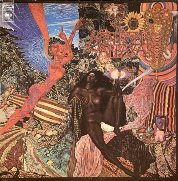 Santana - Abraxas (Vinyl, LP, Album, Stereo) Good Plus (G+) / Good (G)