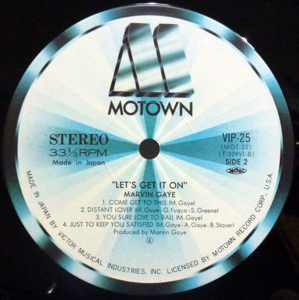Marvin Gaye - Let's Get It On (Vinyl, LP, Album, Reissue)