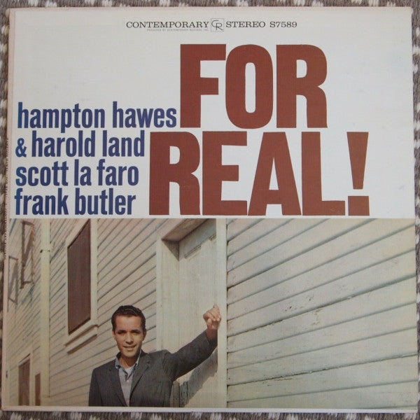 Hampton Hawes - For Real! (Vinyl, LP, Album, Repress, Stereo)