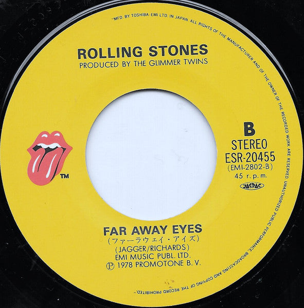 The Rolling Stones - Miss You (Vinyl, 7", 45 RPM, Single, Stereo) Very Good Plus (VG+) / Very Good (VG)