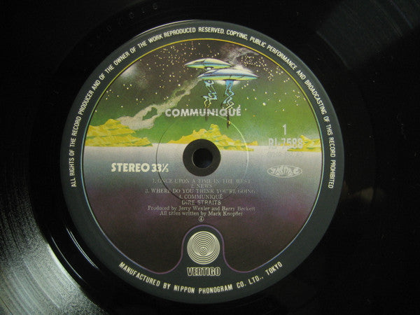 Dire Straits - Communiqué (Vinyl, LP, Album) Very Good Plus (VG+) / Very Good Plus (VG+)