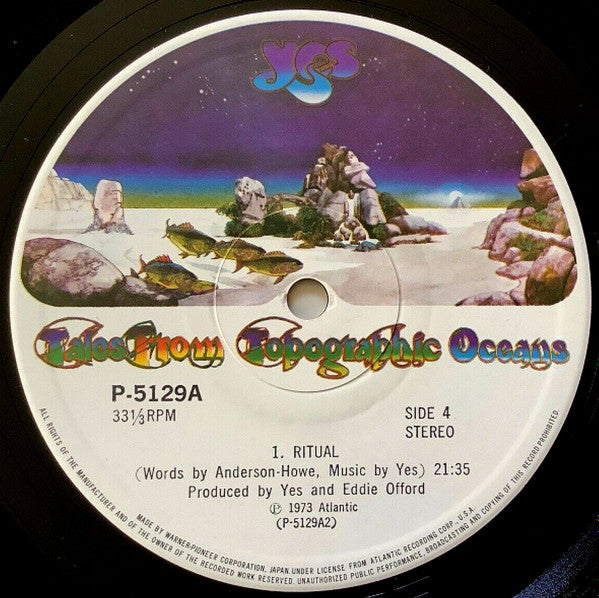 Yes - Tales From Topographic Oceans (2xVinyl, LP, Album, Stereo) Very Good (VG) / Very Good (VG)