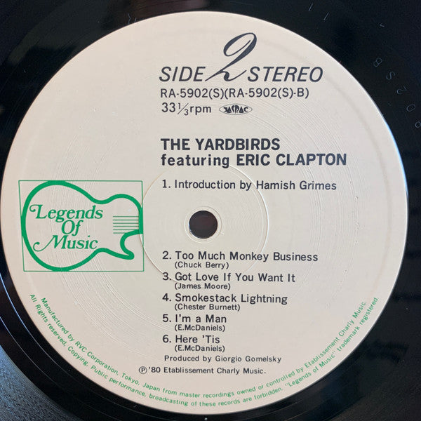The Yardbirds - Eric (Slow-Hand) Clapton (Vinyl, LP, Compilation, S...
