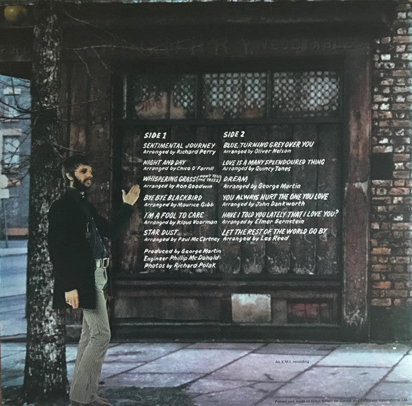 Ringo Starr - Sentimental Journey (Vinyl, LP, Album, Stereo) Good Plus (G+) / Very Good (VG)