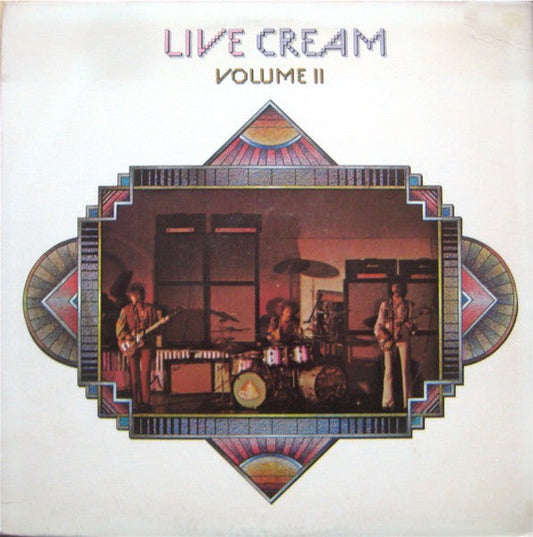 Cream (2) - Live Cream Volume II (Vinyl, LP, Album, Stereo) Good Plus (G+) / Very Good (VG)