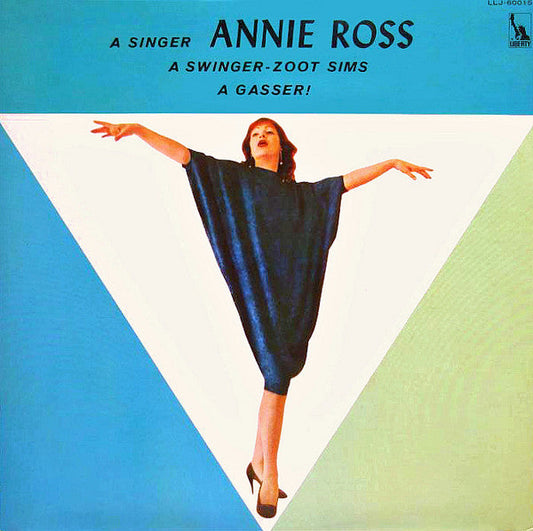 Annie Ross - A Gasser! (Vinyl, LP, Album, Reissue, Mono) Very Good Plus (VG+) / Very Good Plus (VG+)