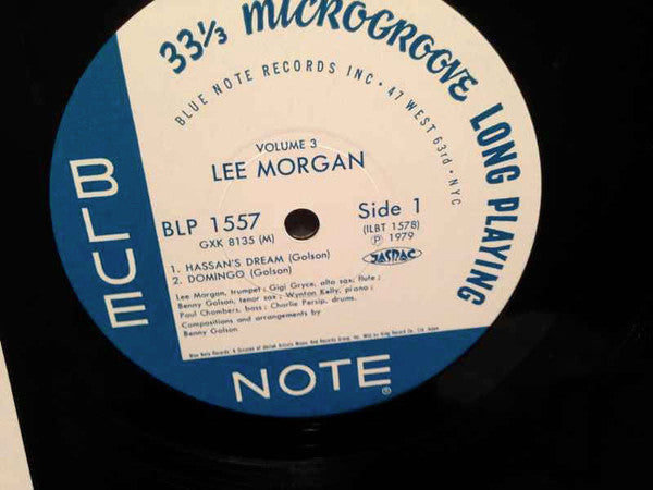 Lee Morgan - Vol. 3 (Vinyl, LP, Album, Reissue, Mono)
