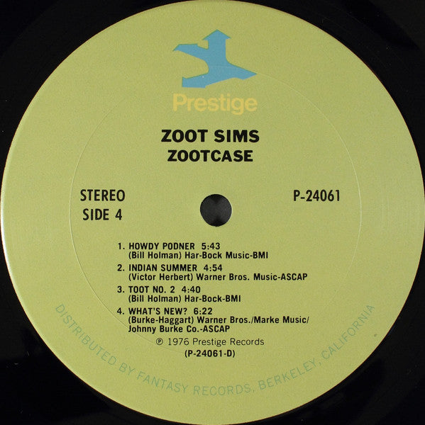 Zoot Sims - Zootcase (Vinyl, LP, Compilation)